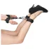 Obaie - Kunstleder-Hand- und Fußfesseln-Set (schwarz)