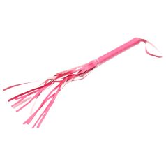 Kunstleder Peitsche - pink (42cm)