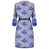 Obsessive Cobaltess - Spitze Morgenmantel (blau) - L/XL