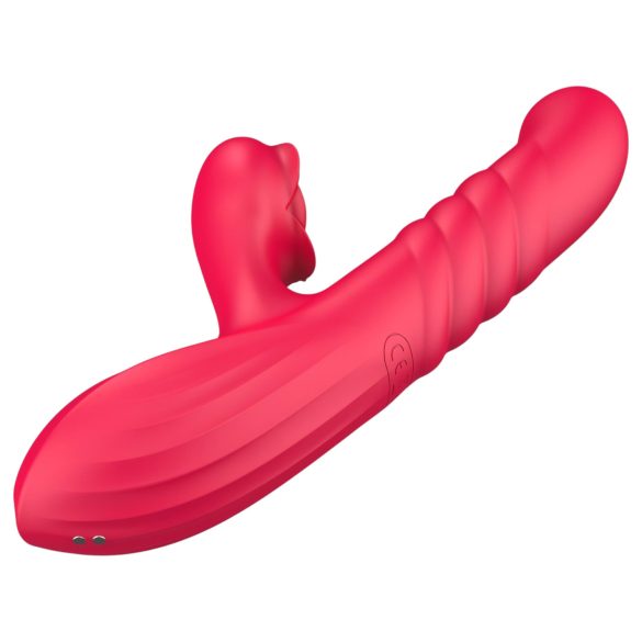 Sweet Play - 2in1 Schub- und Klitorisvibrator (Pink)