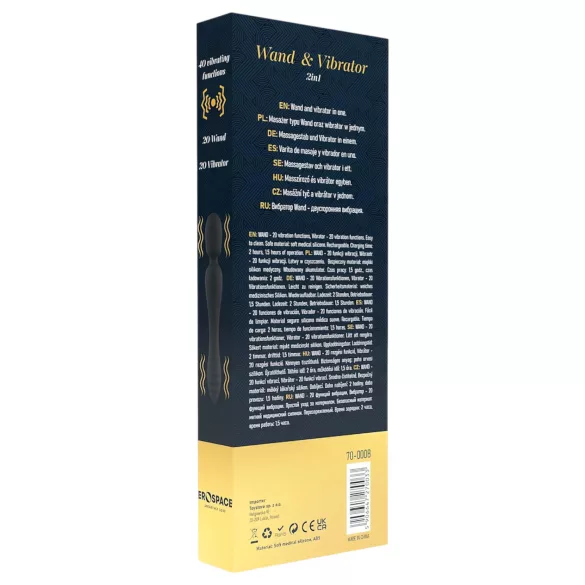Sweet Play - Massage- & G-Punkt-Vibrator (schwarz)