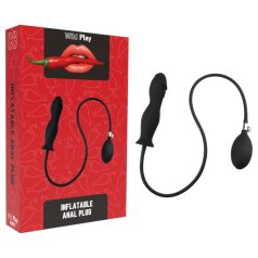Wild Play - aufblasbarer Analplug (schwarz)