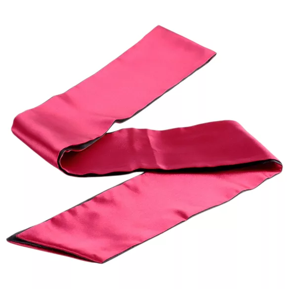 Wild Spiel - Satin-Augenbinde (Schwarz-Rosa)