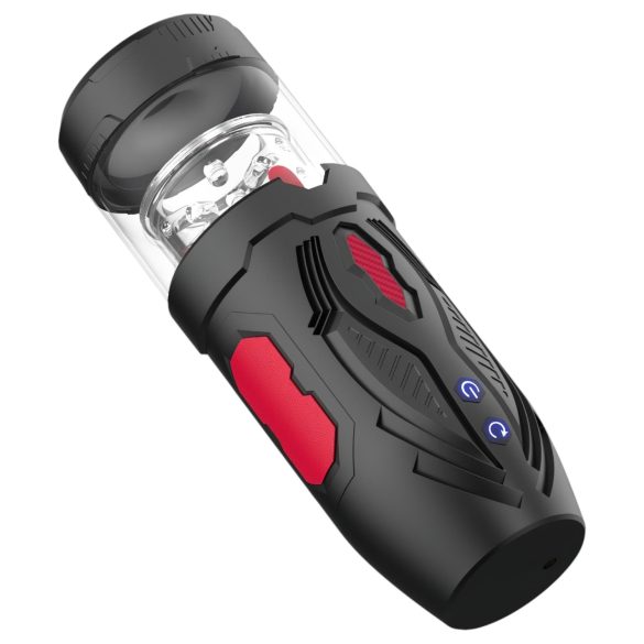 Men's Play - Stoßdreh-Masturbator (schwarz)