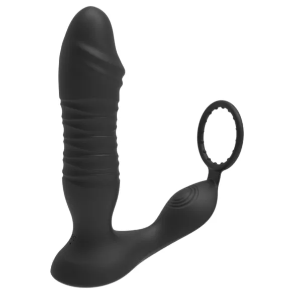 Men's Play - App-gesteuerter stoßender Analvibrator (schwarz)