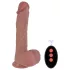 Erospace Natural Play - naturgetreuer Stoß- und Rotationsvibrator (hautfarben)
