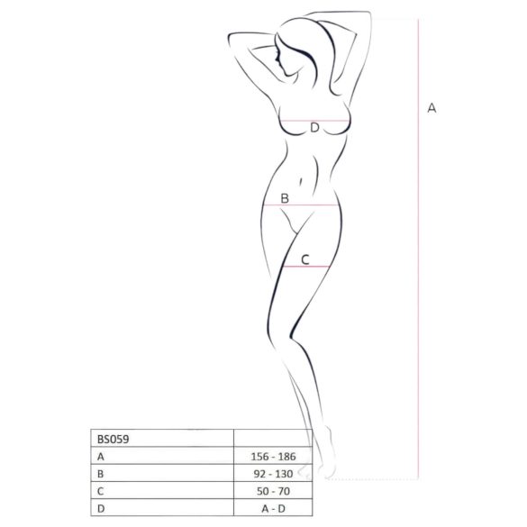 Passion BS059 - Netz-Set (Rot) - S-L