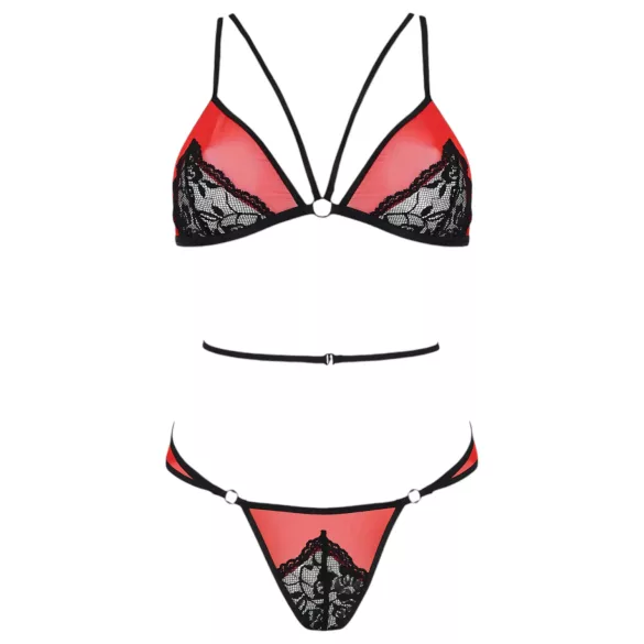 Passion Peonia - BH-Set (rot)