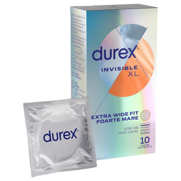 Durex Invisible XL - extra großes Kondom (10 Stk.)