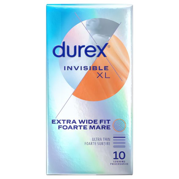 Durex Invisible XL - extra großes Kondom (10 Stk.)