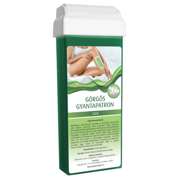 Roll-On Wachs Patron - Breiter Rollkopf (100 ml) - Grün