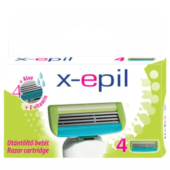 X-Epil - Damenrasierer Klingen 4er Set (4 Stück)