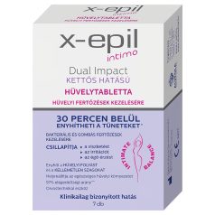   X-Epil Intimo Dual Impact - Dual-Wirkung Vaginaltabletten (7 Stk.)