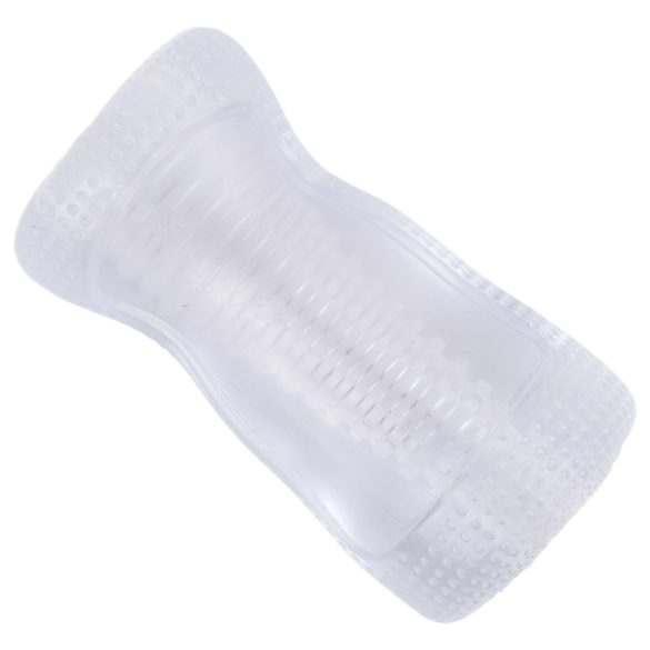 Desirel Vertigo - Masturbator mit gerippter Innenstruktur (transparent)