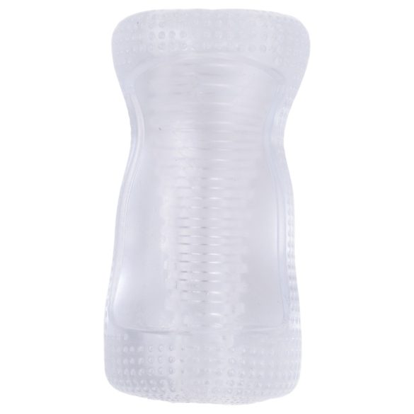Desirel Vertigo - Masturbator mit gerippter Innenstruktur (transparent)