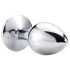 Desirel Pink Jewel L - Anal Plug (Silber-Rosa)