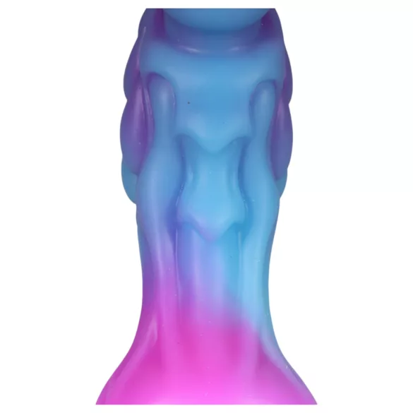 OgazR - leuchtender Drachen-Dildo - 22 cm (lila-rosa)