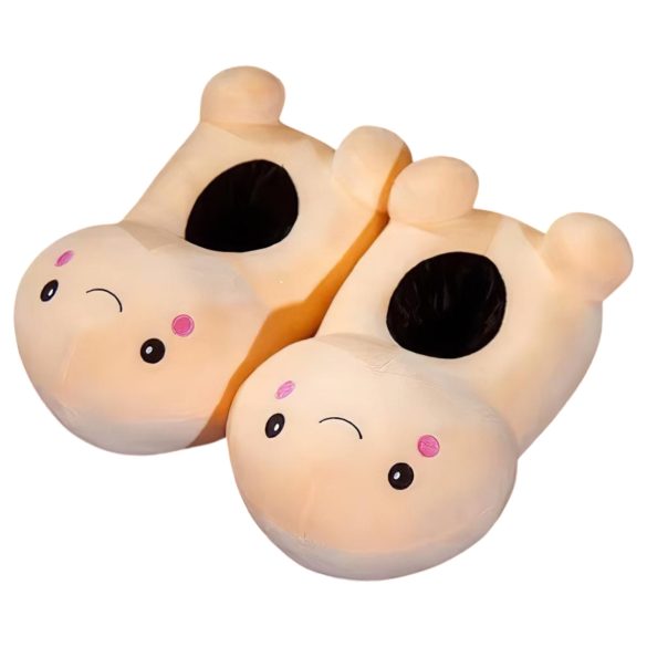 Pipimarsch-Hausschuhe (natur)