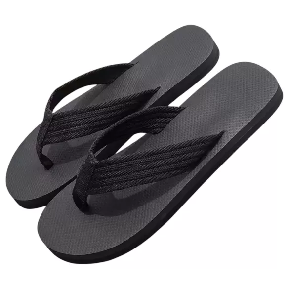 Flip-Flops mit Penis-Muster - Schwarz - 42/43