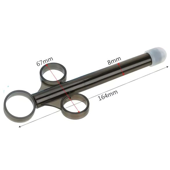 Gleitmittel Dosierspritze (schwarz)