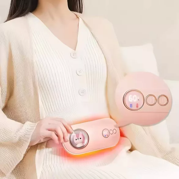 HappyPet Komfort - Menstruationsmassagegürtel (weiß)