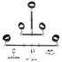 Lonely - Verstellbare Spreizstange & Fesseln (schwarz)