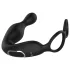 Lonely - rotierender Prostata-Vibrator mit Penissring (schwarz)
