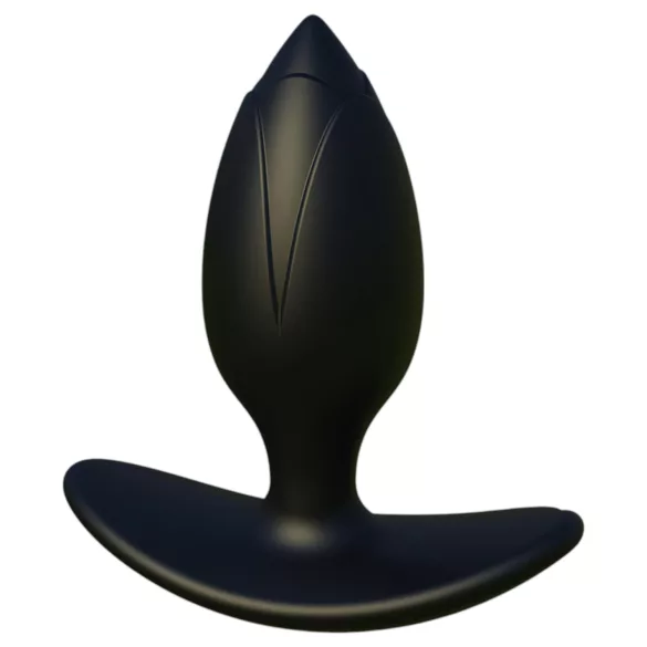 Kangvo - aufblasbarer magnetischer Analplug mit Rollkugel (schwarz)