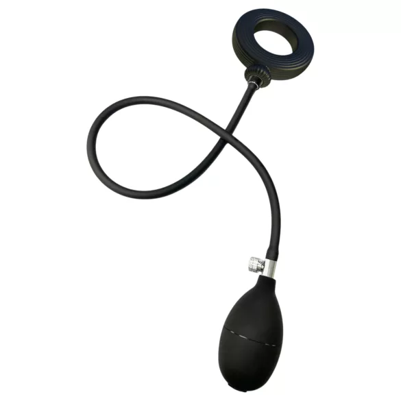 Kangvo - magnetischer aufblasbarer Penisring (schwarz)