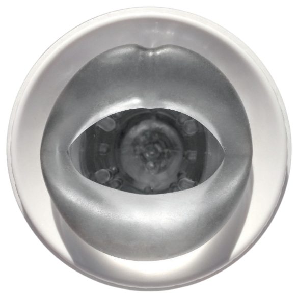 PDX Roto-Bator - vibrierender Mundmasturbator (weiß)