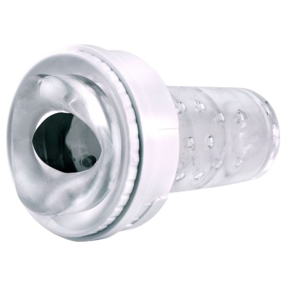 PDX Roto-Bator - vibrierender Mundmasturbator (weiß)