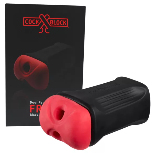 CockBlock - FROT Masturbator für zwei (schwarz)