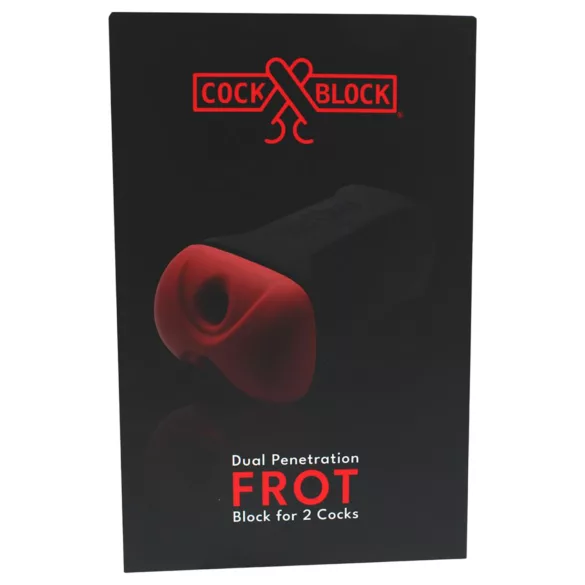 CockBlock - FROT Masturbator für zwei (schwarz)