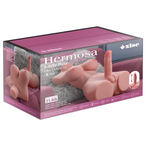 XISE Hermosa Lady Boy - Vibrierender Torso mit Stoßfunktion