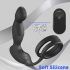 Sex HD Virgil: Penis- & Hodenring Prostata-Vibrator (schwarz)