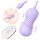 Sex HD Twist Ei - vibrierendes Ei (lila)