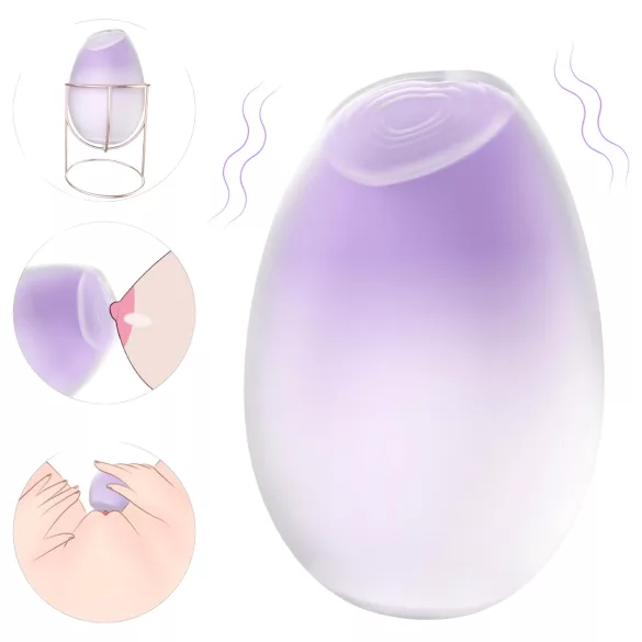 Sex HD - 2in1 Brustwarz.- und Klitoris-Stimulator (lila)