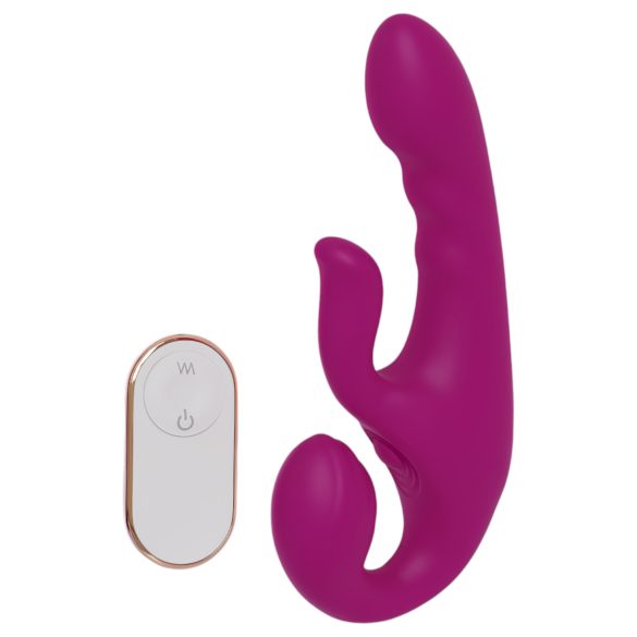 SEX HD Co-op Bliss - Aufziehvibrator mit Klitorisarm (Lila)
