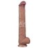 Lovetoy - Doppelschicht-XXL-Dildo - 36,5 cm - (natur)
