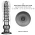 Lovetoy King Size - extra großer Vibrator - 32 cm (Grau)