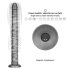 Lovetoy King Size - extra großer Vibrator - 40,5 cm (grau)
