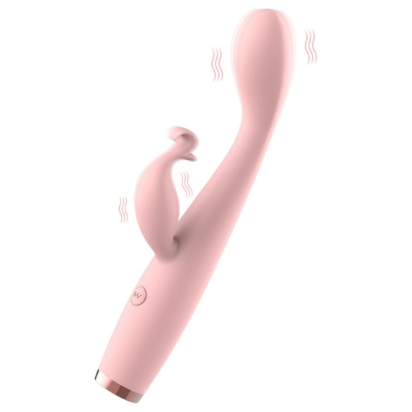 AlvUp - G-Punkt Vibrator mit Klitorisarm (Pink)