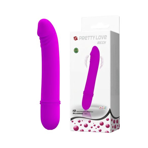 Pretty Love Beck - wasserdichter G-Punkt Vibrator (Pink)