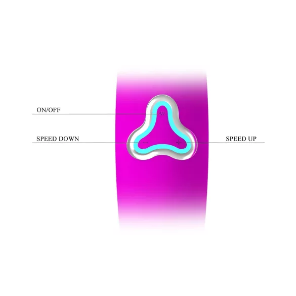 Pretty Love Wand - Akku-Massage-Vibrator (Lila)