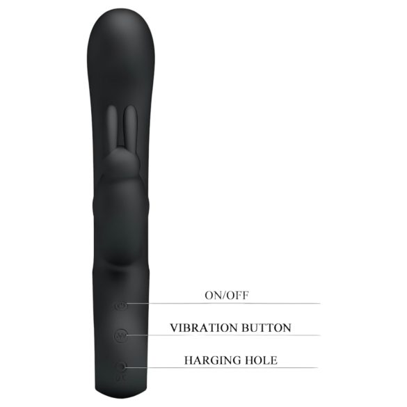 Pretty Love Webb - wasserdicht, Klitorisarm-Vibrator (schwarz)