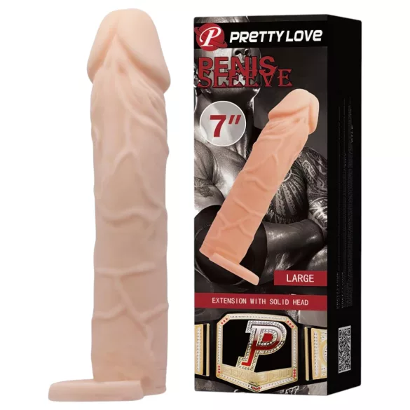 Pretty Love - Penisring-Mantel (Natur)