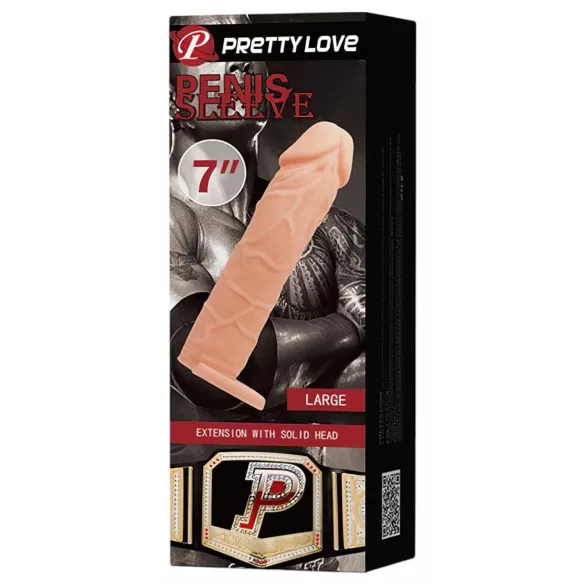 Pretty Love - Penisring-Mantel (Natur)