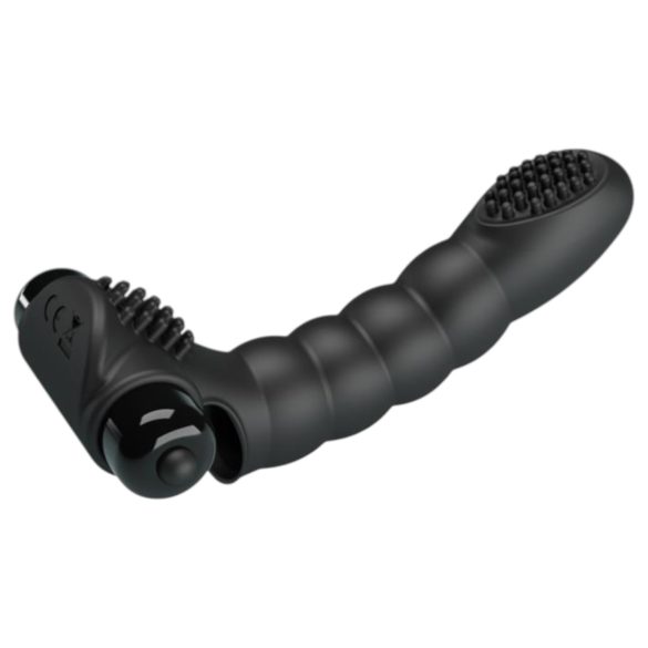 Pretty Love Alexander - Stimulierender Fingervibrator (Schwarz)