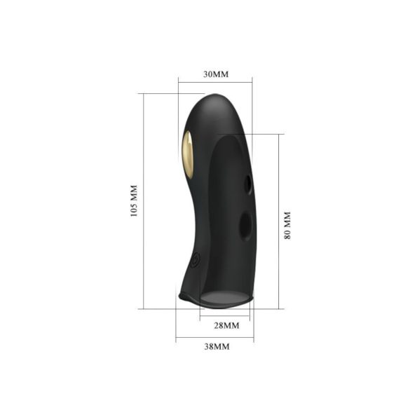 Pretty Love Marico - Elektro-Stimulationsfinger-Vibrator (Schwarz)