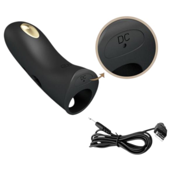 Pretty Love Marico - Elektro-Stimulationsfinger-Vibrator (Schwarz)